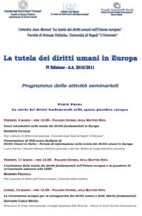 La tutela dei diritti umani in Europa