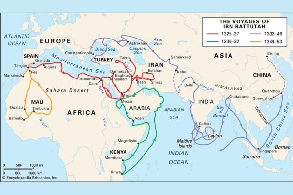 Ibn Baṭṭūṭa, il pi&ugrave; grande viaggiatore del Medioevo
